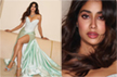 Janhvi Kapoor turns heads in a sage green corset and satin gown at Vivienne Westwood’s India show